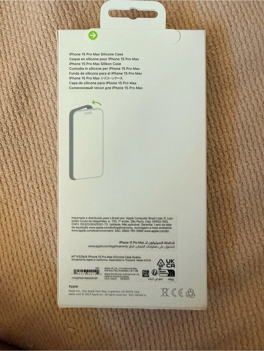 NWT Apple iPhone 15 Pro Max MagSafe - Guava pink